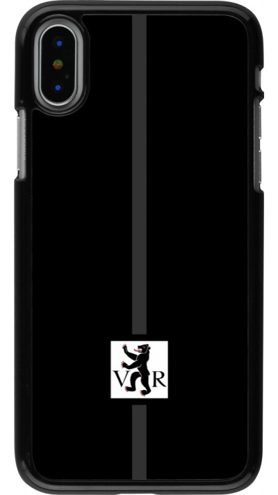 iPhone X / Xs Case Hülle - Kanton AR schwarz