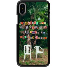 Coque iPhone X / Xs - Chairs DTMF