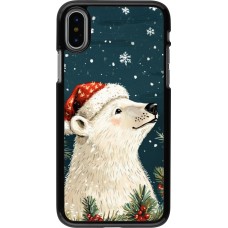Coque iPhone X / Xs - Christmas 25 Bear