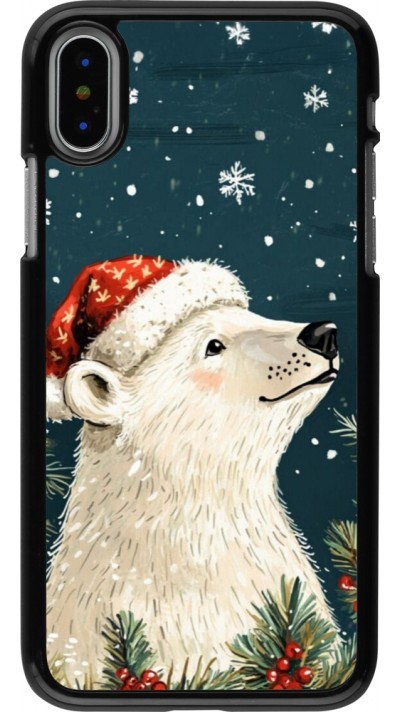 Coque iPhone X / Xs - Christmas 25 Bear