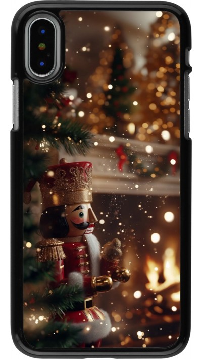 Coque iPhone X / Xs - Christmas 25 Xmas Nutcracker