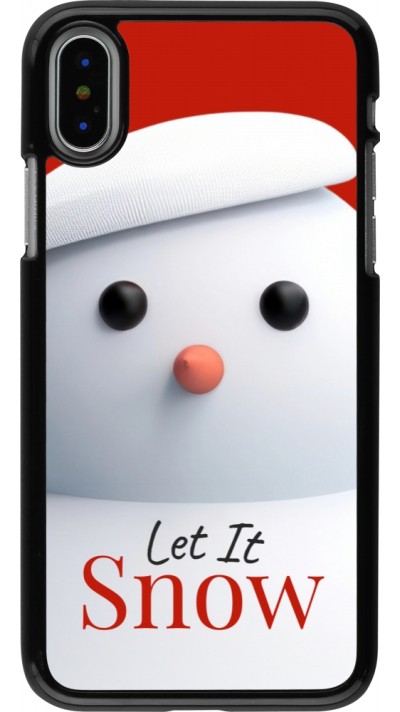 Coque iPhone X / Xs - Christmas 25 Xmas Snowman
