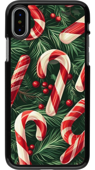 Coque iPhone X / Xs - Christmas 25 Xmas Stick