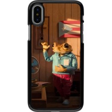 Coque iPhone X / Xs - Dancing frog DTMF