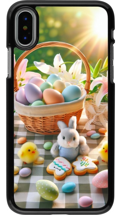 iPhone X / Xs Case Hülle - Ostern 2025 Osterkorb
