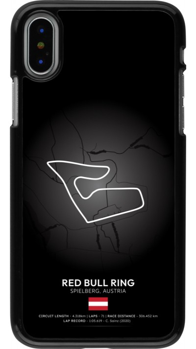 iPhone X / Xs Case Hülle - F1 Track 2025 Austria