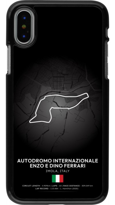 iPhone X / Xs Case Hülle - F1 Track 2025 Emilia-Rogmana