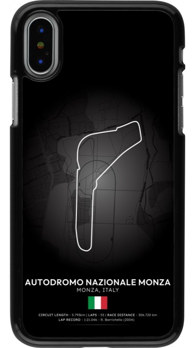 iPhone X / Xs Case Hülle - F1 Track 2025 Italy