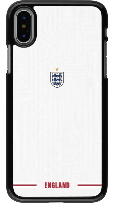 Coque iPhone X / Xs - Maillot de football Angleterre 2026 personnalisable