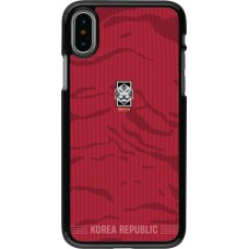 Coque iPhone X / Xs - Maillot de football Corée du Sud 2026 personnalisable