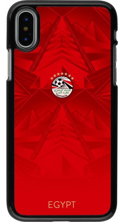 Coque iPhone X / Xs - Maillot de football E?gypte 2026 personnalisable