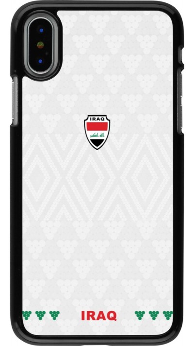 Coque iPhone X / Xs - Maillot de football Irak 2026 personnalisable
