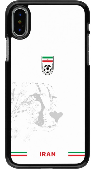 Coque iPhone X / Xs - Maillot de football Iran 2026 personnalisable