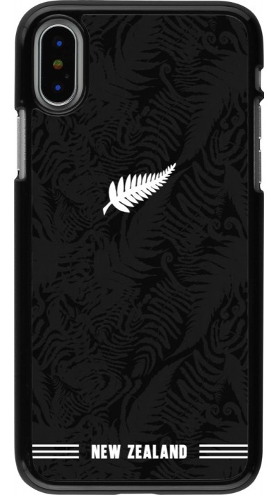 Coque iPhone X / Xs - Maillot de football Nouvelle-Zélande 2026 personnalisable