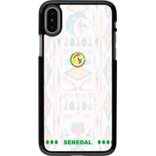 Coque iPhone X / Xs - Maillot de football Sénégal 2026 personnalisable