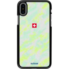 Coque iPhone X / Xs - Maillot de football Suisse Away 2026 personnalisable