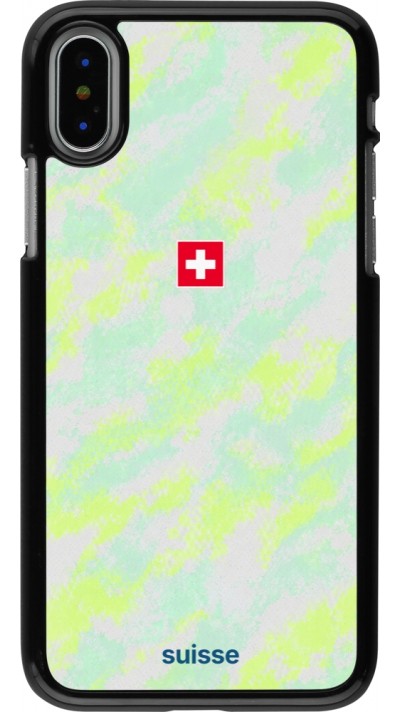 Coque iPhone X / Xs - Maillot de football Suisse Away 2026 personnalisable
