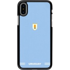 Coque iPhone X / Xs - Maillot de football Uruguay 2026 personnalisable