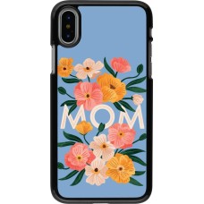 iPhone X / Xs Case Hülle - Mom 2026 Flowers