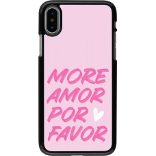 iPhone X / Xs Case Hülle - More amor porfavor
