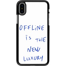 iPhone X / Xs Case Hülle - Offline is the new luxury