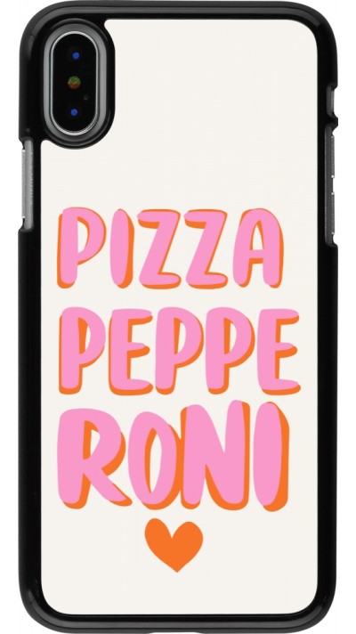 Coque iPhone X / Xs - Pizza pepperoni 2026