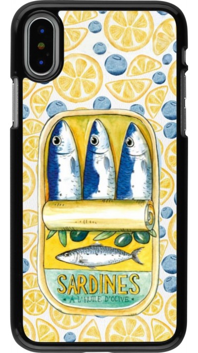 Coque iPhone X / Xs - Sardines in oil 2026