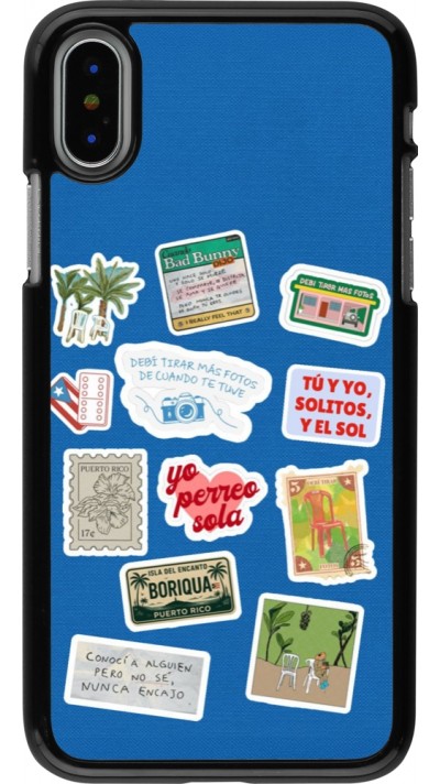 iPhone X / Xs Case Hülle - Seals of the Dominican Republic DTMF