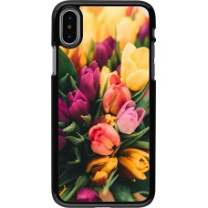Coque iPhone X / Xs - Bouquet of tulips Spring 2026