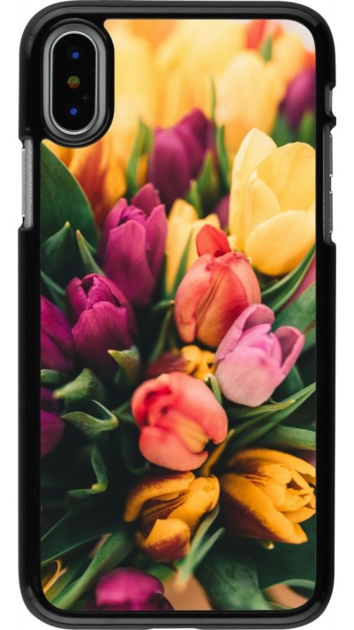 iPhone X / Xs Case Hülle - Bouquet of tulips Spring 2026