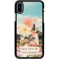 Coque iPhone X / Xs - Live life in full moon Spring 2026