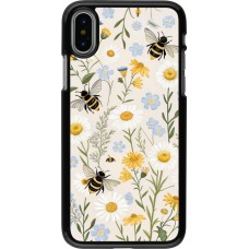 Coque iPhone X / Xs - Pattern bees Spring 2026