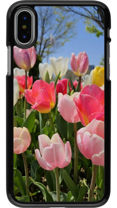 iPhone X / Xs Case Hülle - Tulips Spring 2026
