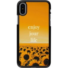 Coque iPhone X / Xs - Summer 2025 Enjoy your life