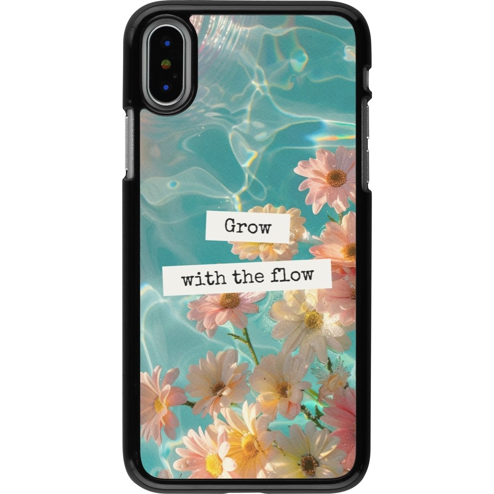 Coque iPhone X / Xs - Summer 2025 Grow with the flow