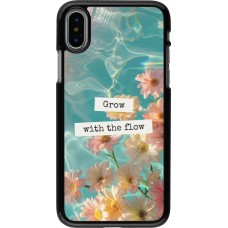 Coque iPhone X / Xs - Summer 2025 Grow with the flow
