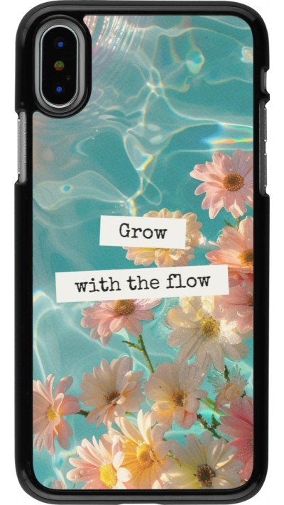 Coque iPhone X / Xs - Summer 2025 Grow with the flow