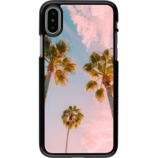 Coque iPhone X / Xs - Summer 2025 Palmiers
