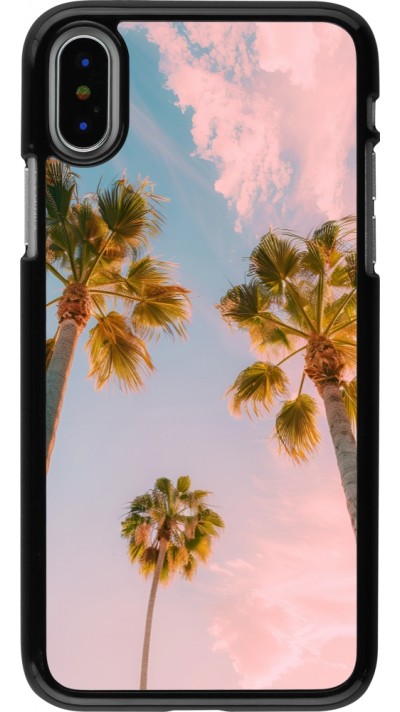 Coque iPhone X / Xs - Summer 2025 Palmiers