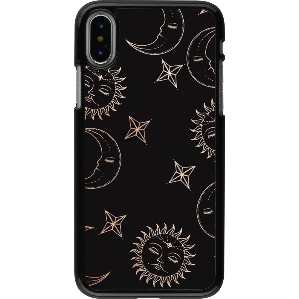 Coque iPhone X / Xs - Suns and Moons