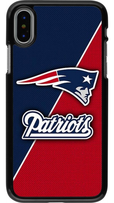Coque iPhone X / Xs - Super Bowl 26 Patriots 1