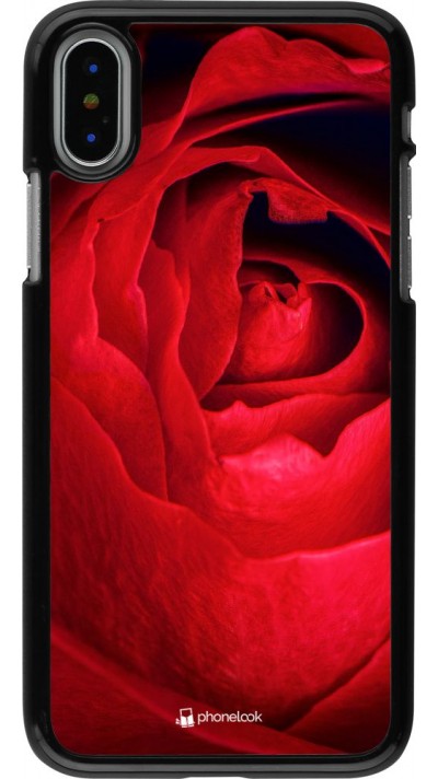 Coque iPhone X / Xs - Valentine 2022 Rose