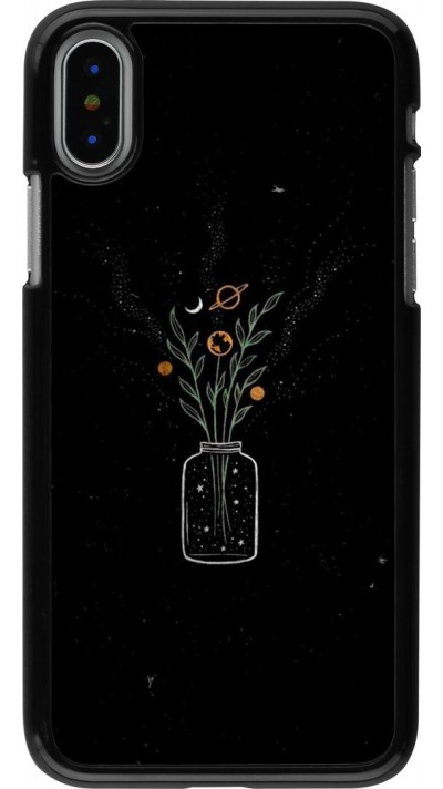 Coque iPhone X / Xs - Vase black