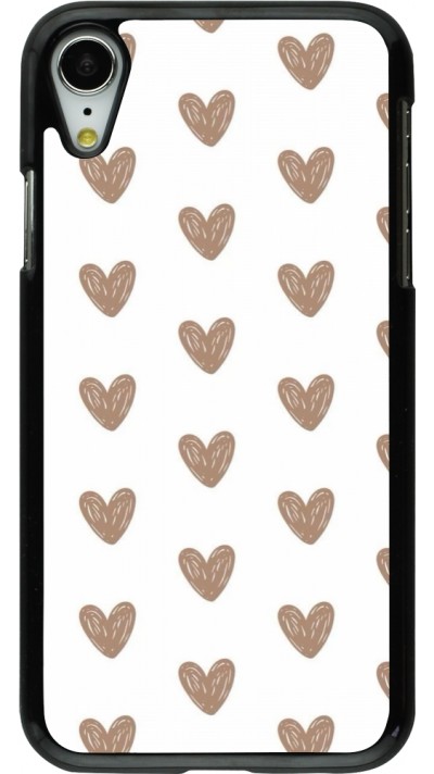 iPhone XR Case Hülle - Autumn 2024 brown hearts iPhone XR Case Hülle - Autumn 2024 brown hearts