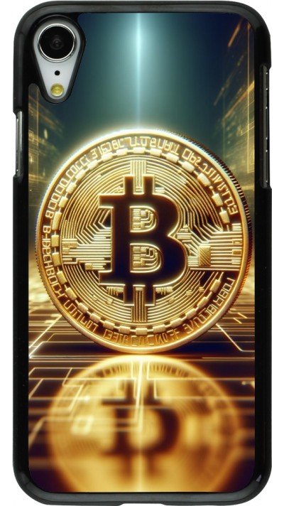 iPhone XR Case Hülle - Bitcoin Stehen iPhone XR Case Hülle - Bitcoin Stehen