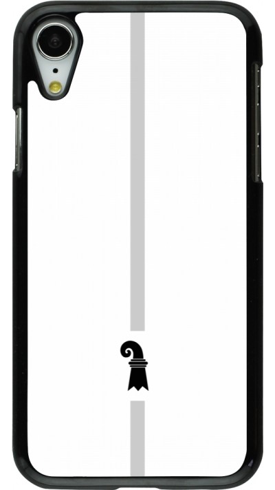 iPhone XR Case Hülle - Kanton BS weiss