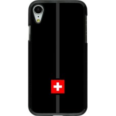Coque iPhone XR - Canton CH noir