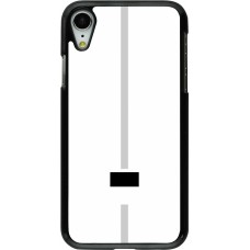 Coque iPhone XR - Canton FR blanc