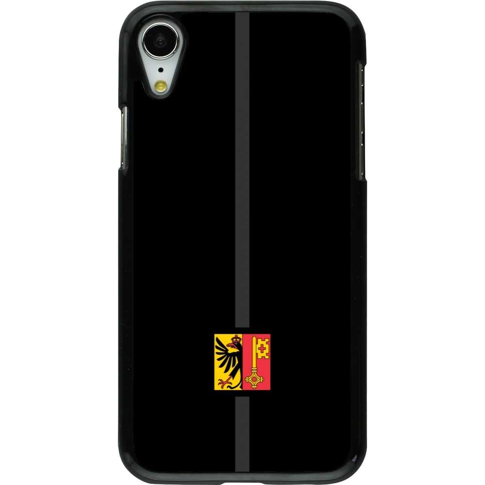 Coque iPhone XR - Canton GE noir