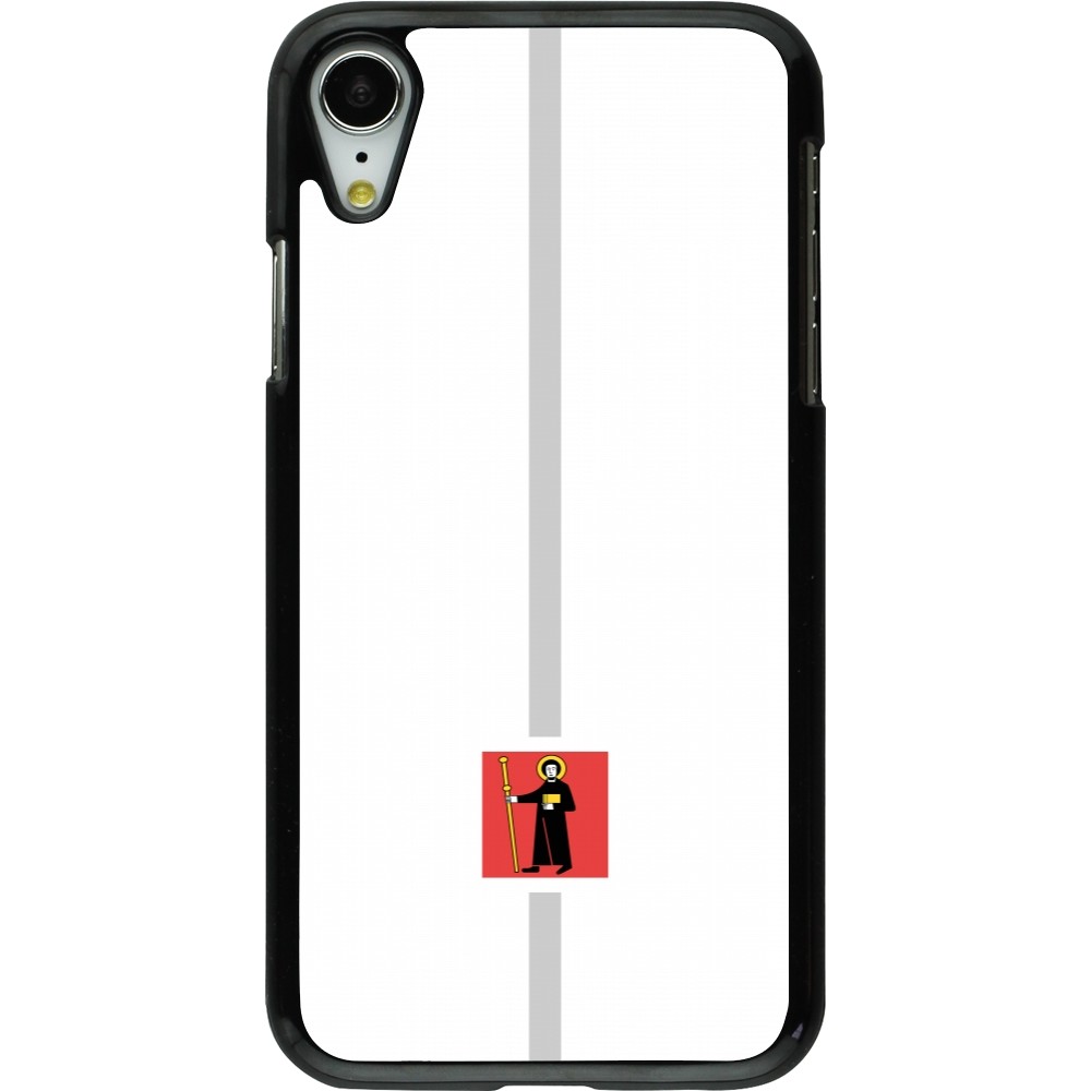 Coque iPhone XR - Canton GL blanc